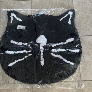 Urban Outfitters Black Cat Bath Mat NWT